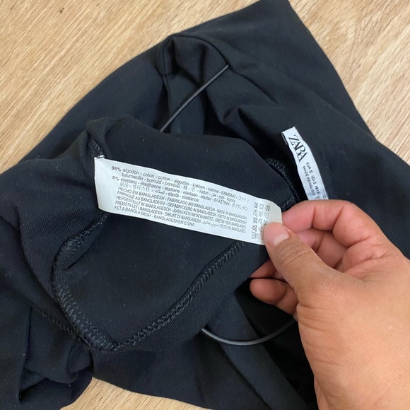 Zara Black Mini Dress - Picture 5 of 7